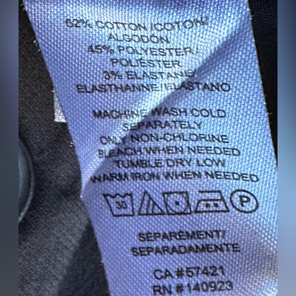 AT LOFT Curvy Skinny Pants Black size 6 - Picture 4 of 4